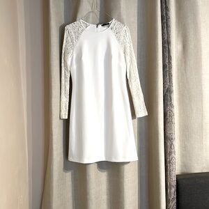 White long sleeve dress